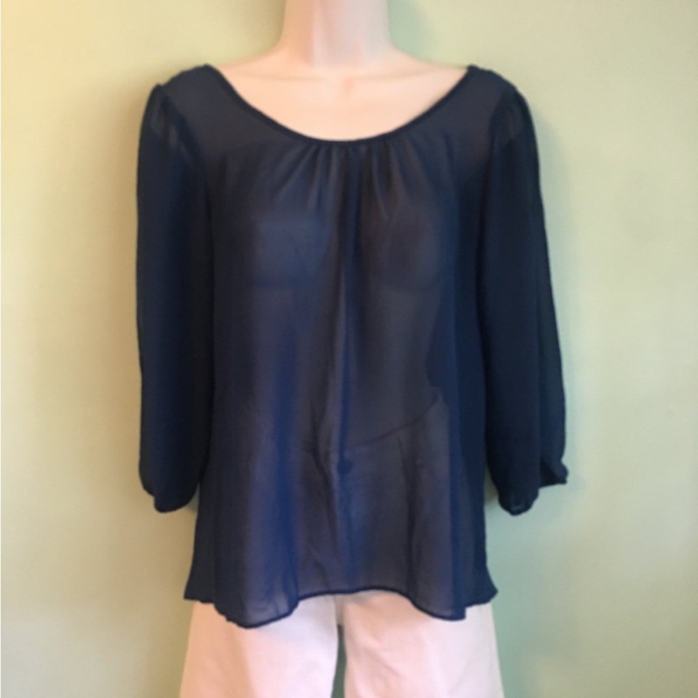 A Byer Sheer Blouse Size Small